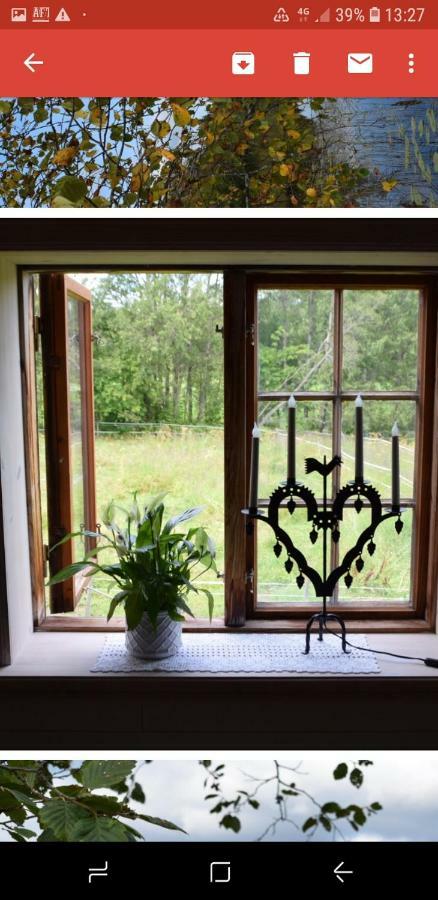 Draenggardens Stuga Pa Genuin Raettviksgard Boda  Luaran gambar